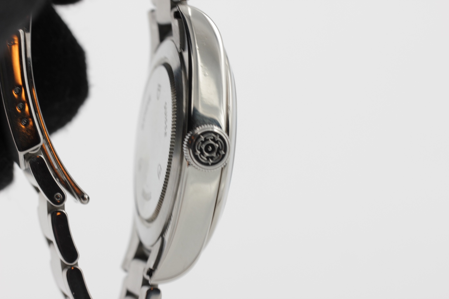 Tudor Black Bay 41 ref. 79540 — crown-side view