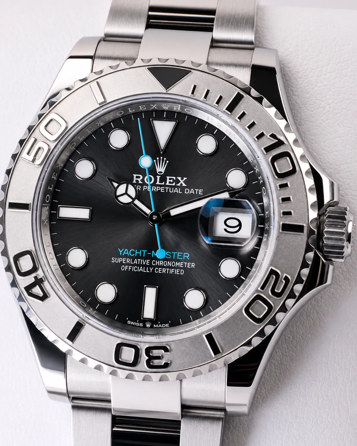 Rolex Yacht-Master 40 ref. 126622 — dial view