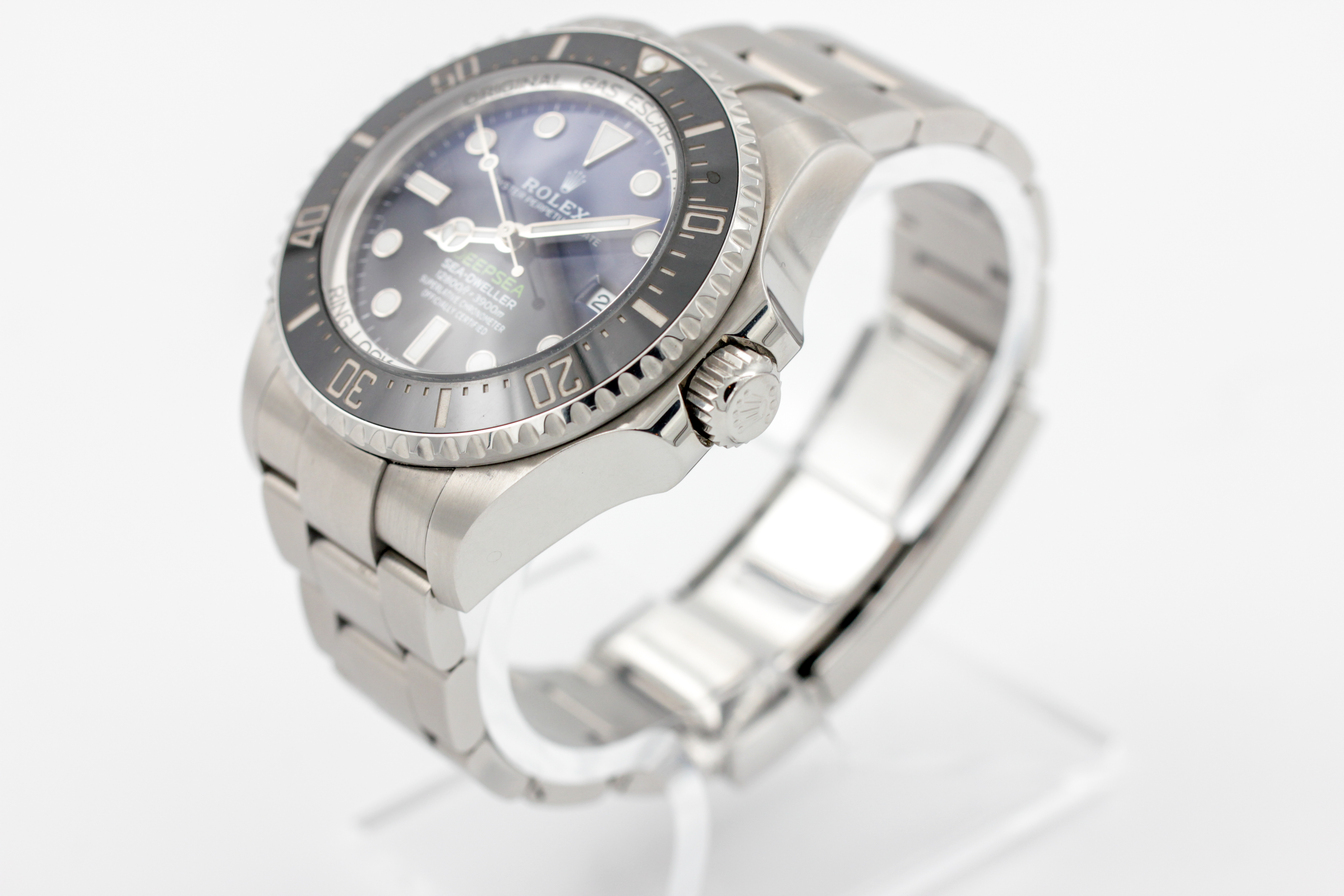 Rolex Deepsea Sea-Dweller D-Blue / James Cameron ref. 136660 — actual watch photograph