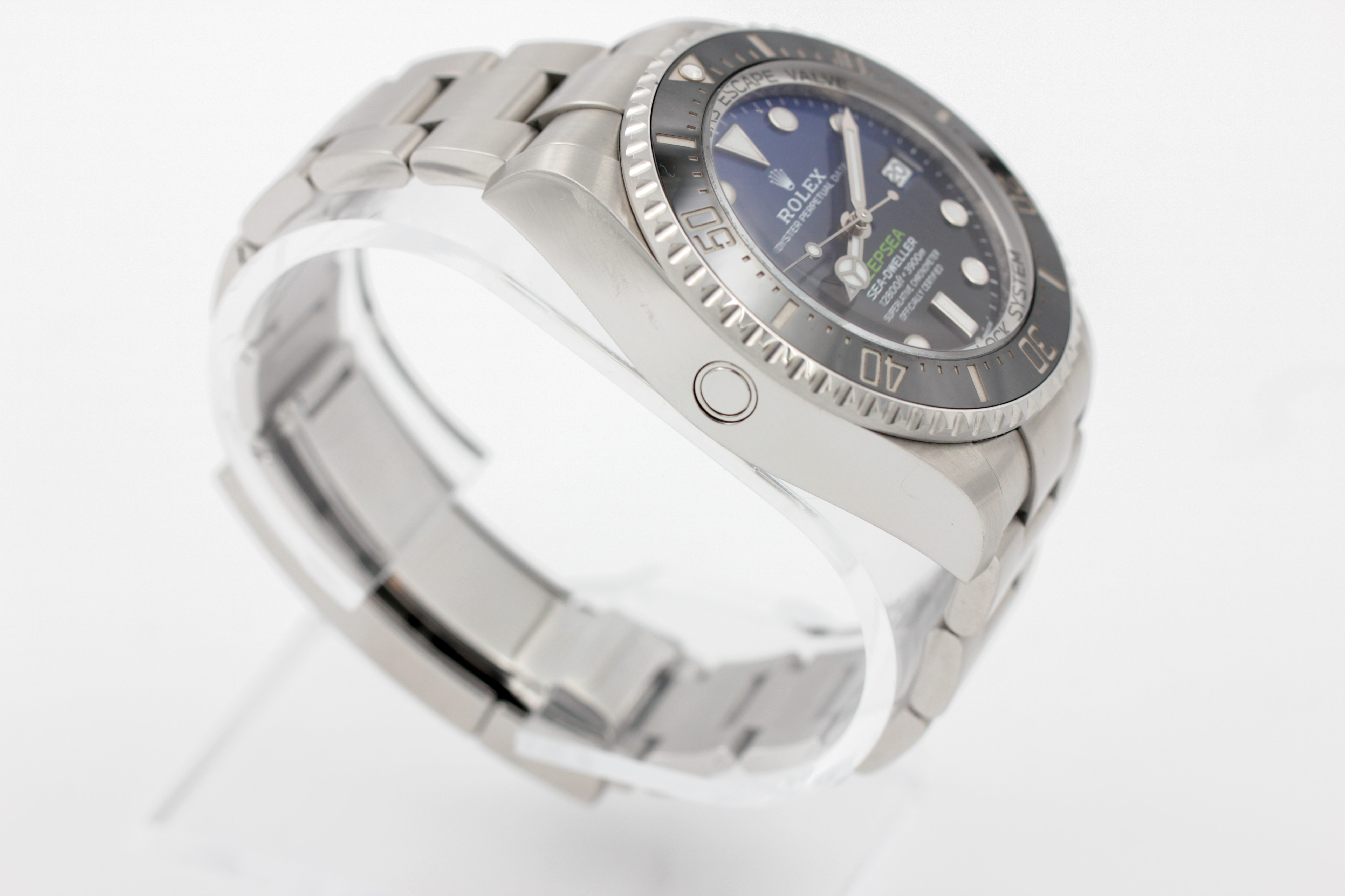 Rolex Deepsea Sea-Dweller D-Blue / James Cameron ref. 136660 — actual watch photograph