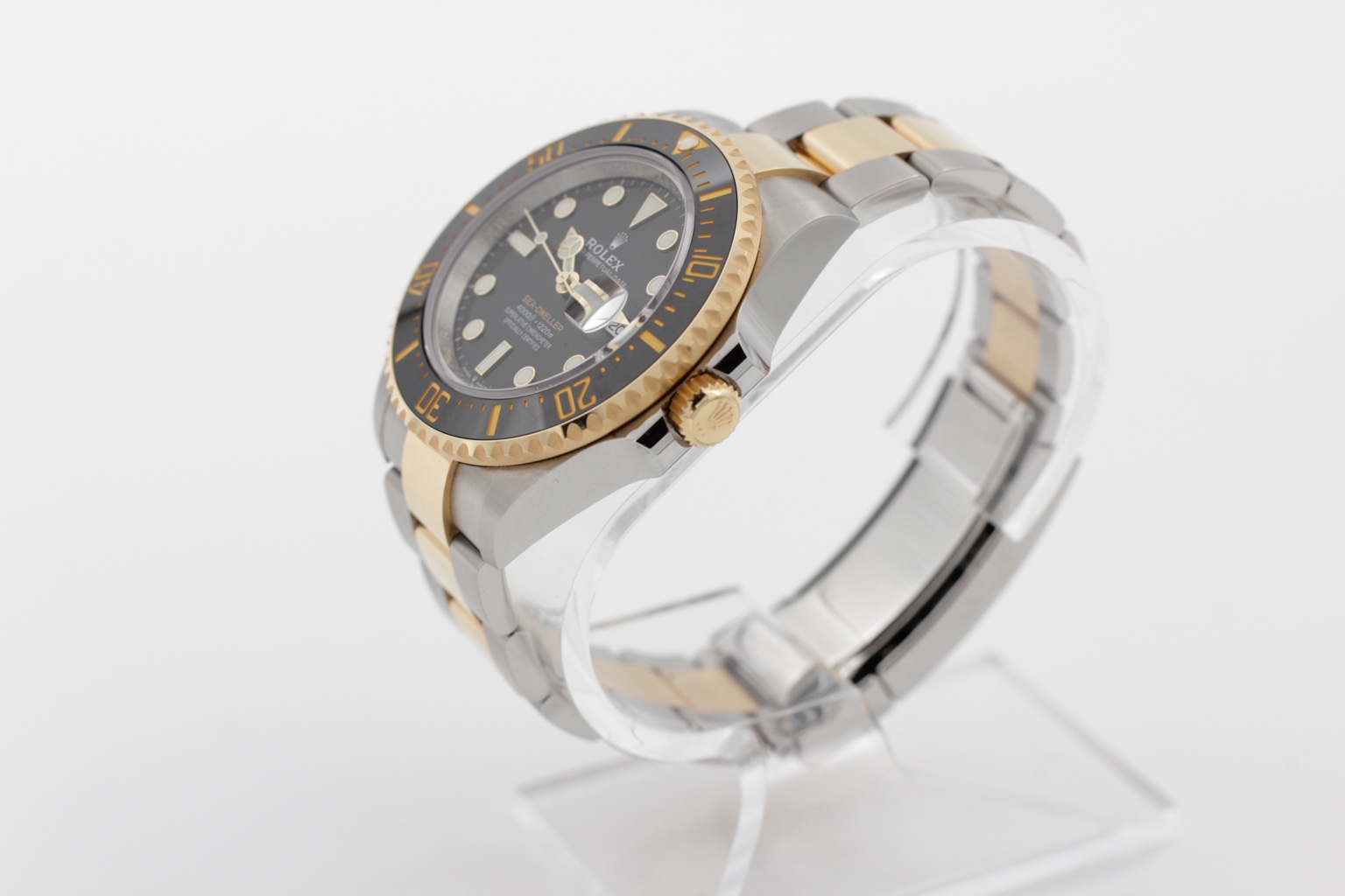 Rolex Sea-Dweller ref. 126603 — crown-side view