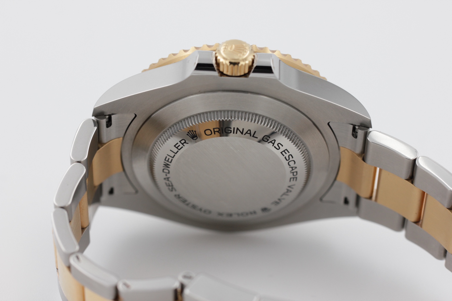 Rolex Sea-Dweller ref. 126603 — caseback view
