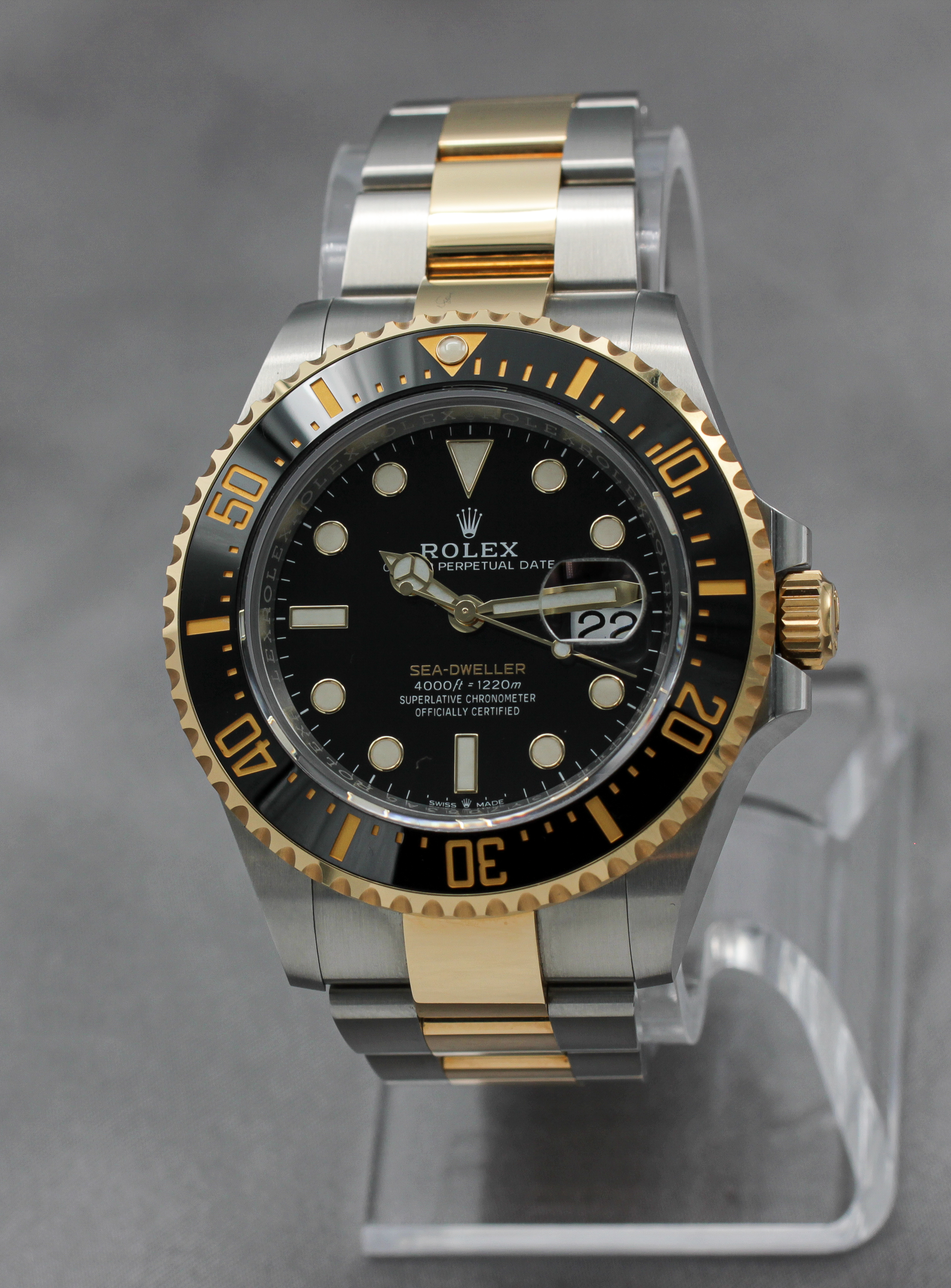 Rolex Sea-Dweller ref. 126603 — actual watch photograph