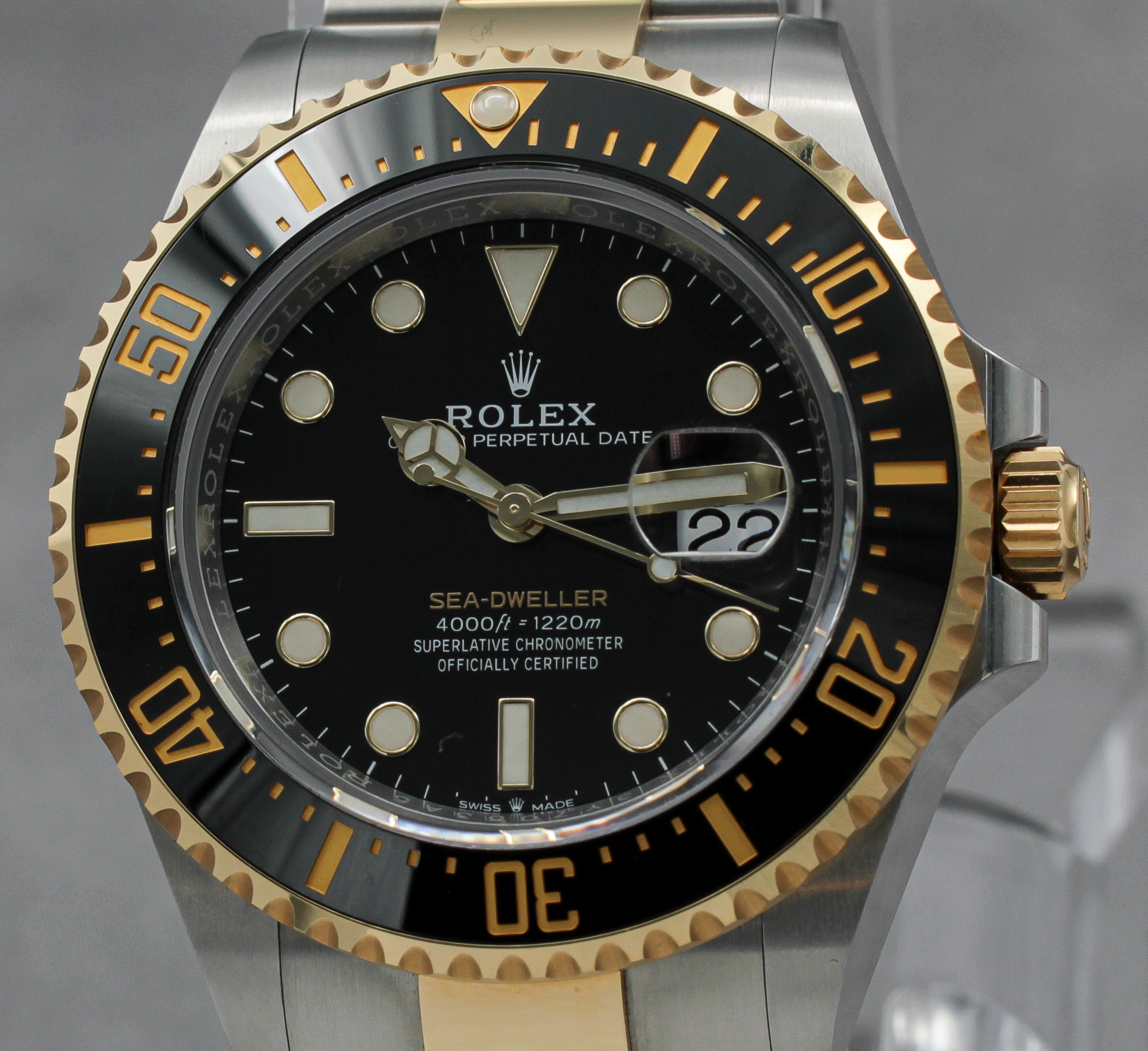 Rolex Sea-Dweller ref. 126603 — actual watch photograph