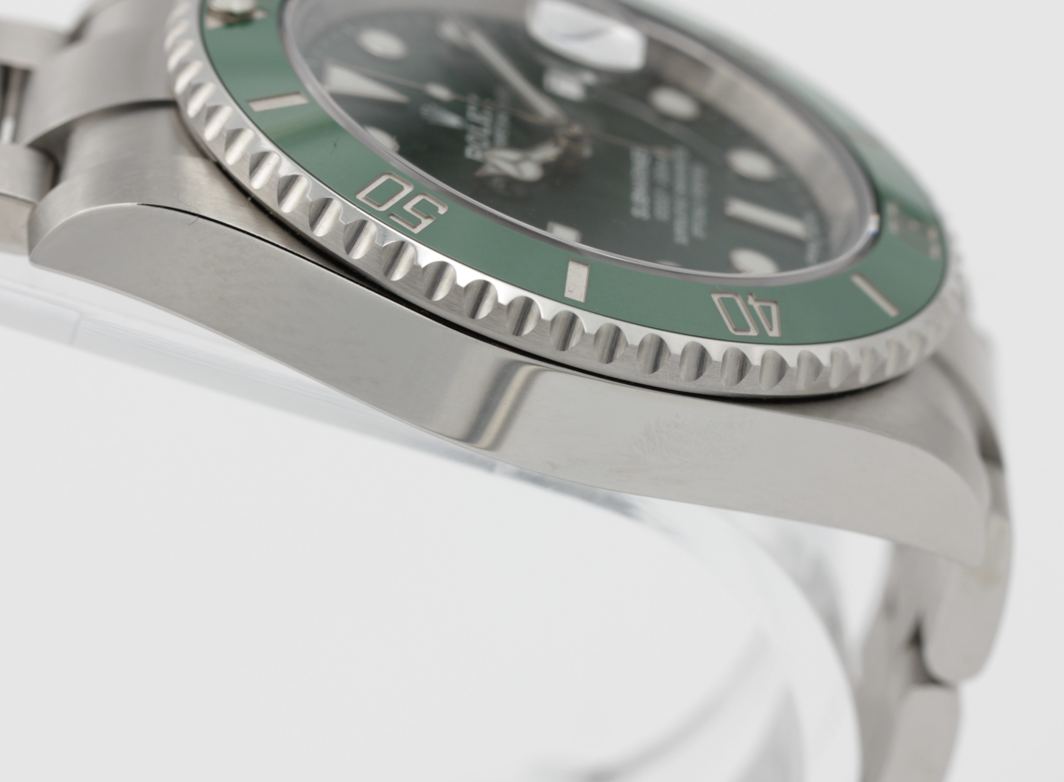 Rolex Submariner Date “Hulk” ref. 116610LV — actual watch photograph