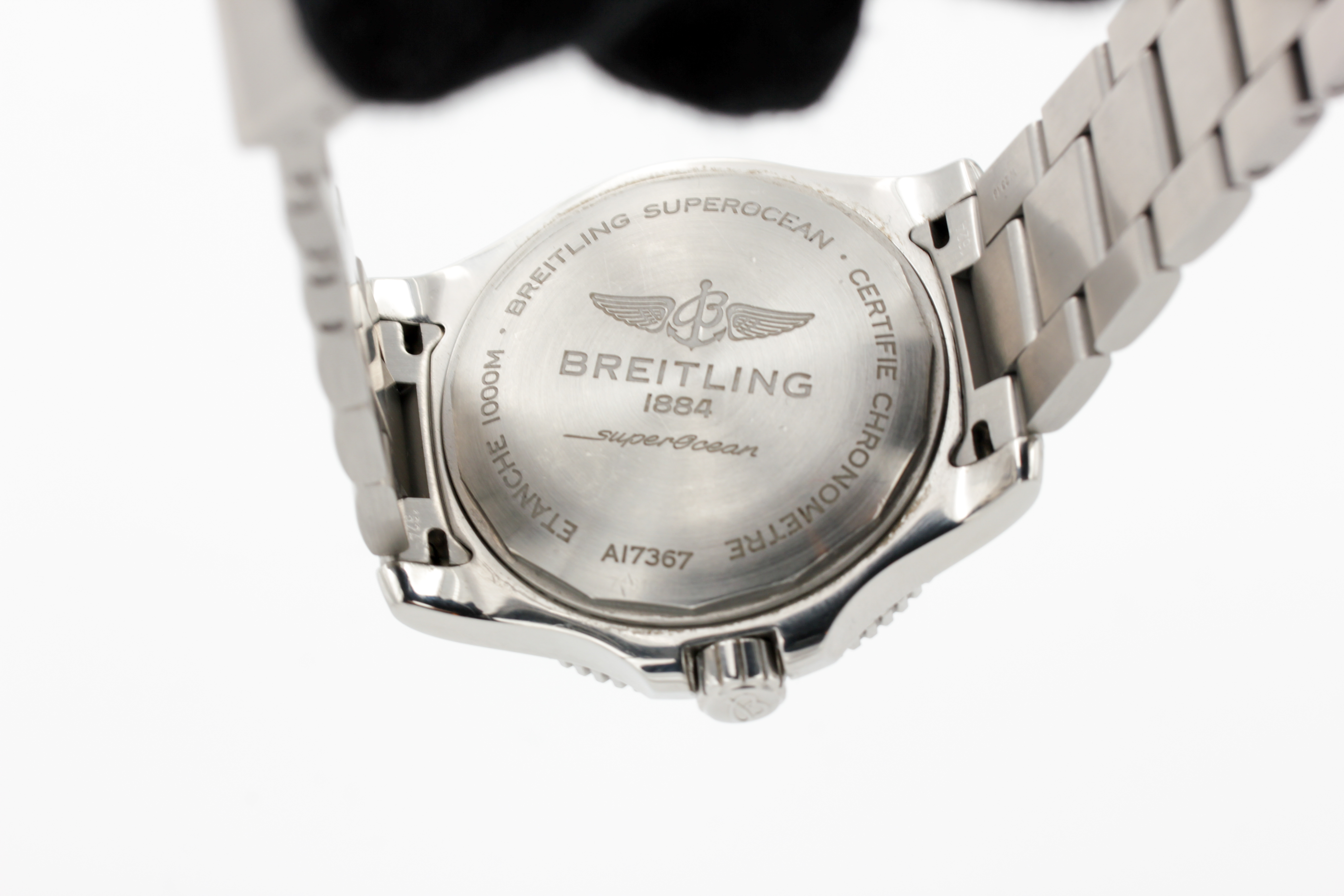 Breitling Superocean Automatic 44 ref. A17367D71B1A1 — actual watch photograph