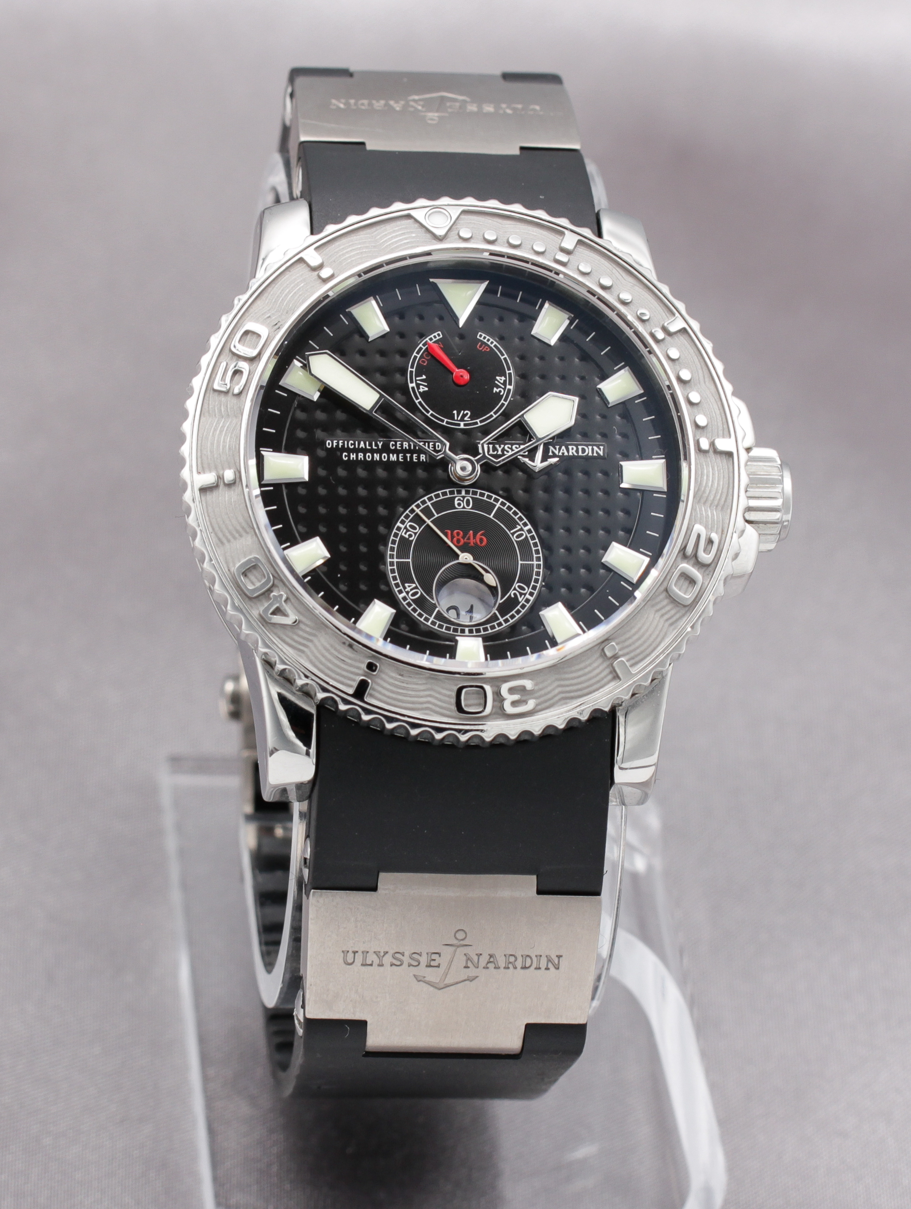 Ulysse Nardin Maxi Marine Diver ref. 263-33/92 — front view