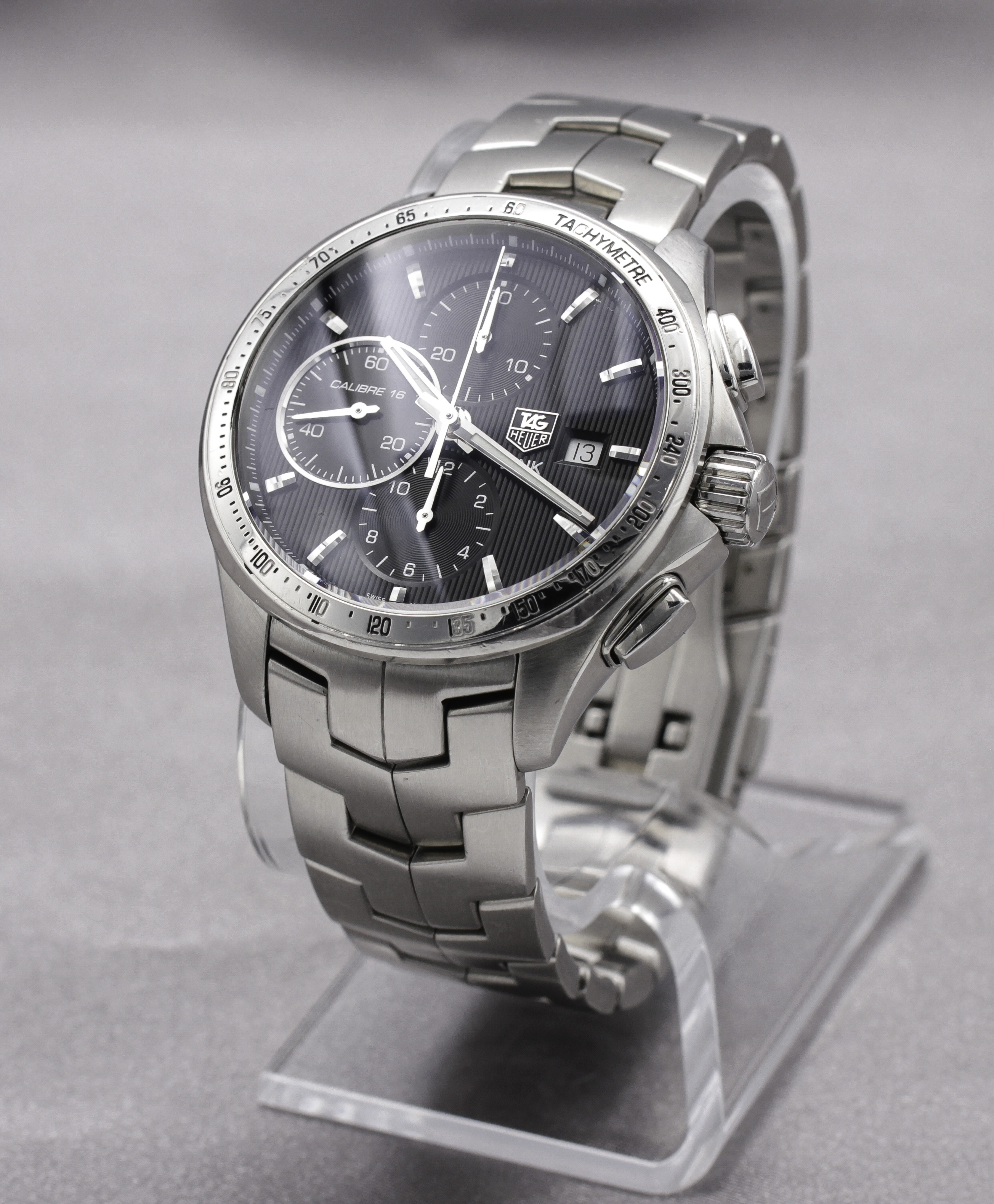 TAG Heuer Link Calibre 16 Chronograph ref. CAT2010.BA0952 — actual watch photograph