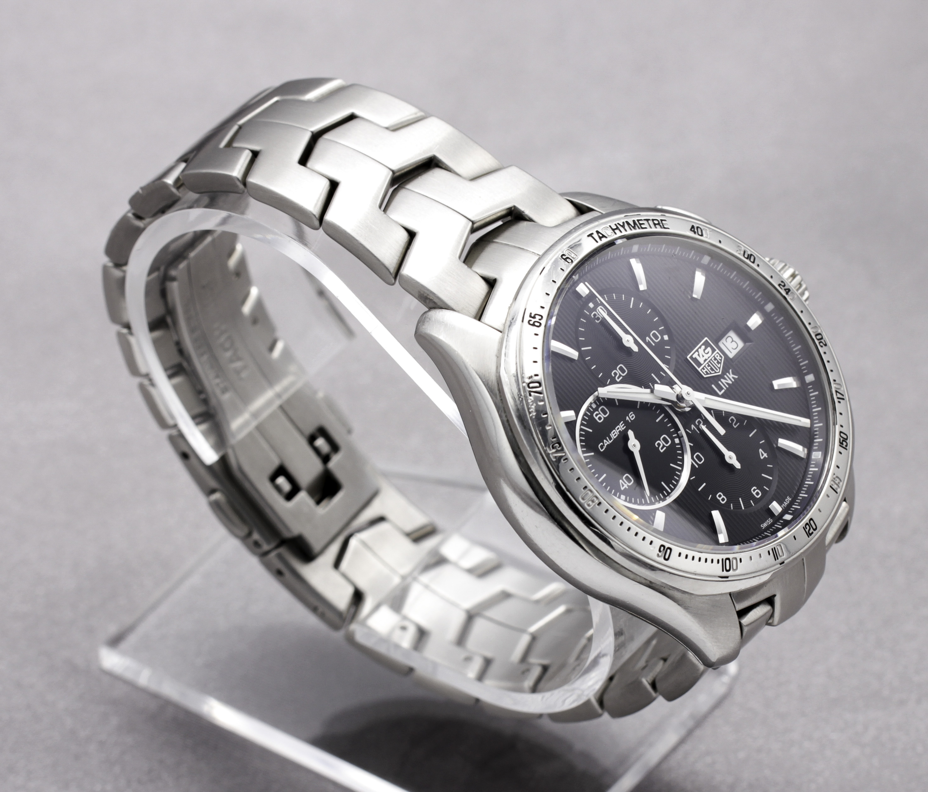 TAG Heuer Link Calibre 16 Chronograph ref. CAT2010.BA0952 — actual watch photograph