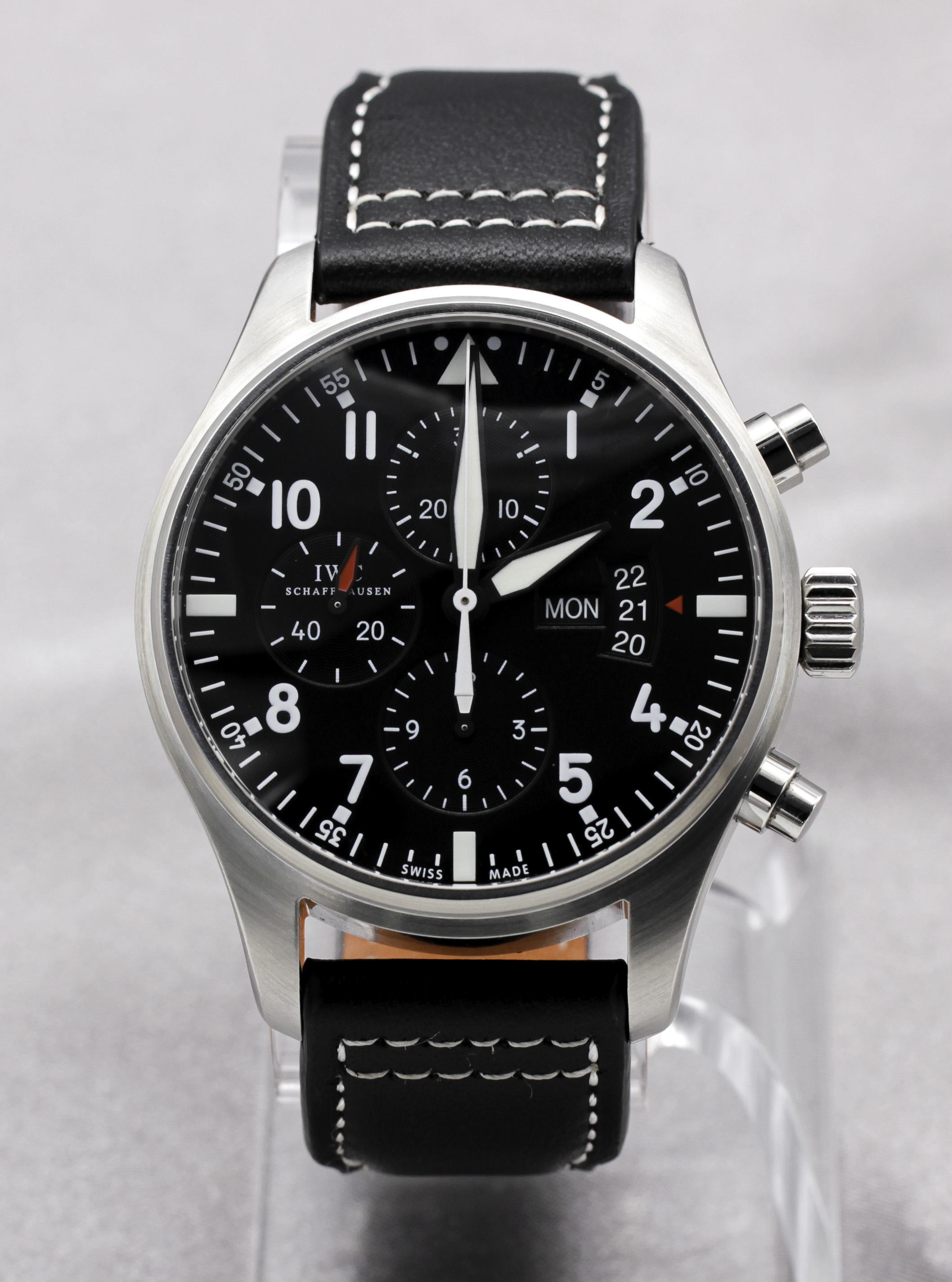 IWC Pilot’s Watch Chronograph ref. IW377701 — front view